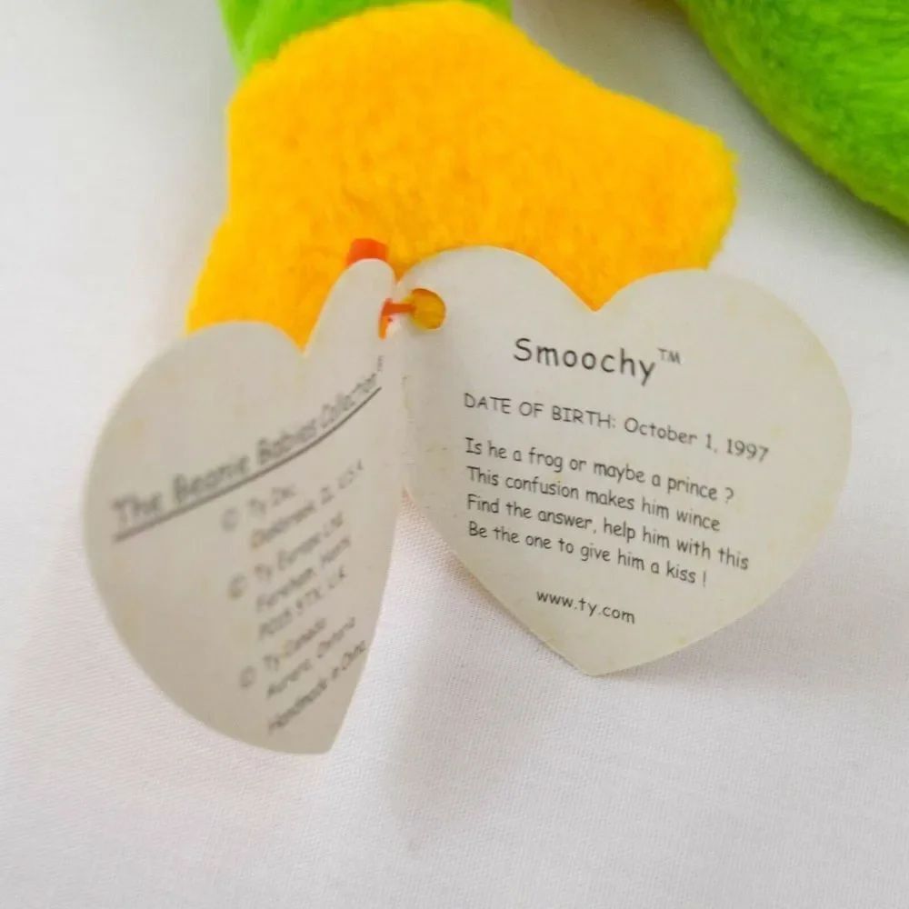 5th Generation Tag, Retired, Ty Smoochy (Tree frog) 002 - Picture 6 of 7